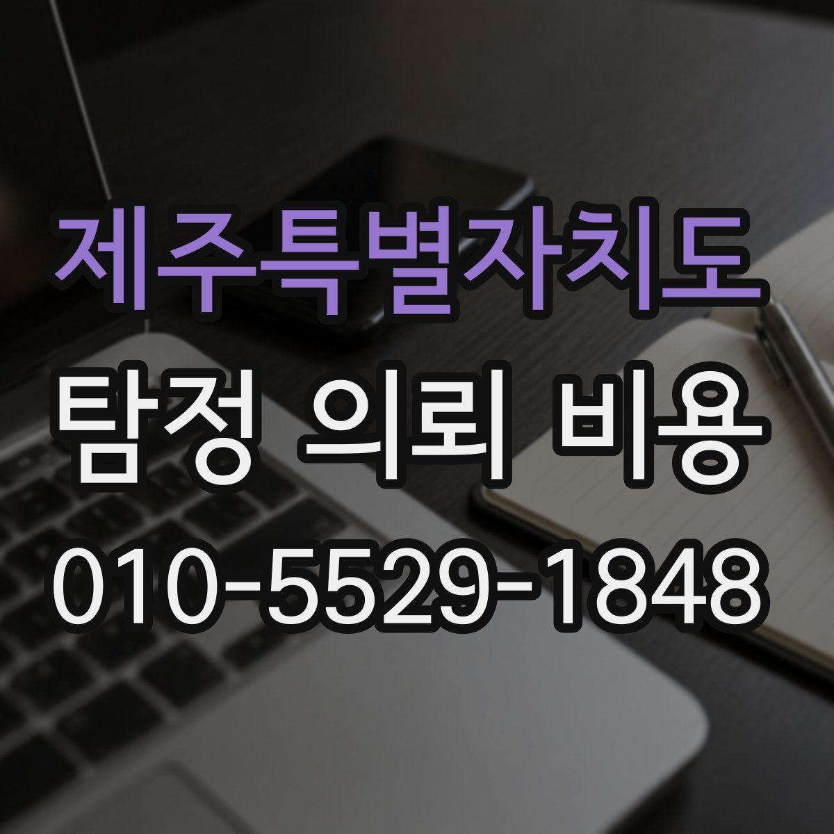 제주특별자치도 탐정 의뢰 비용