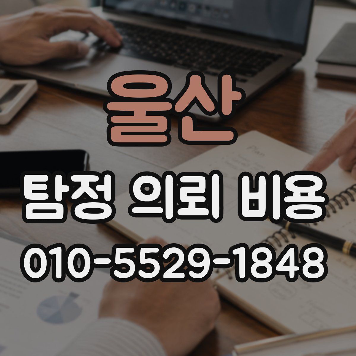 울산 탐정 의뢰 비용