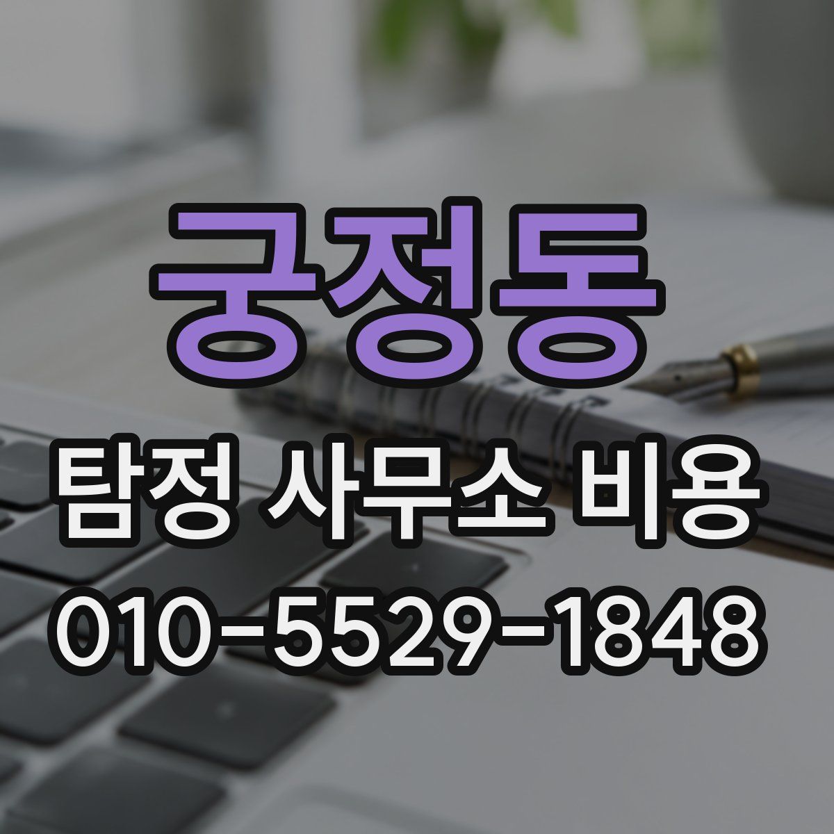 궁정동 탐정 사무소 비용