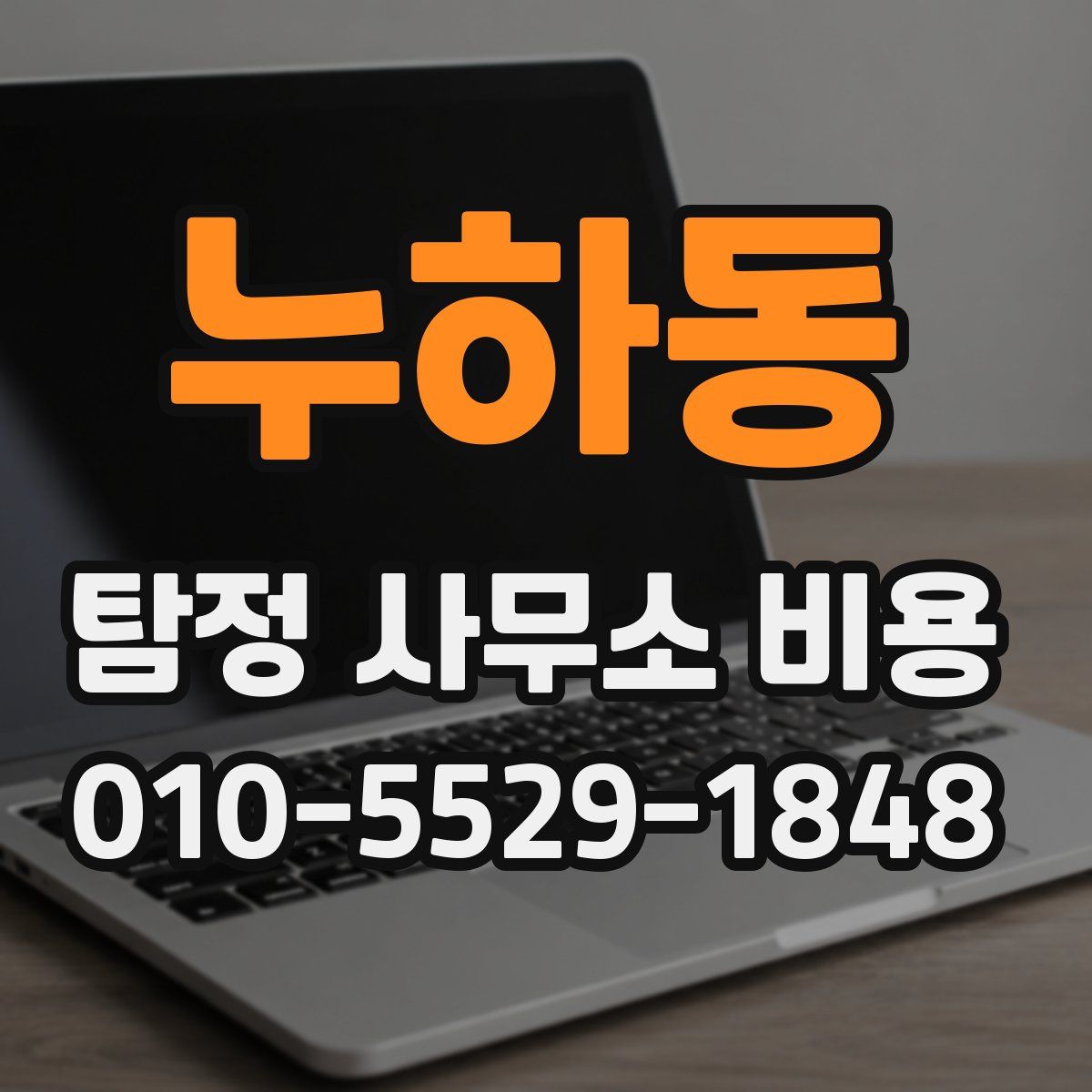 누하동 탐정 사무소 비용