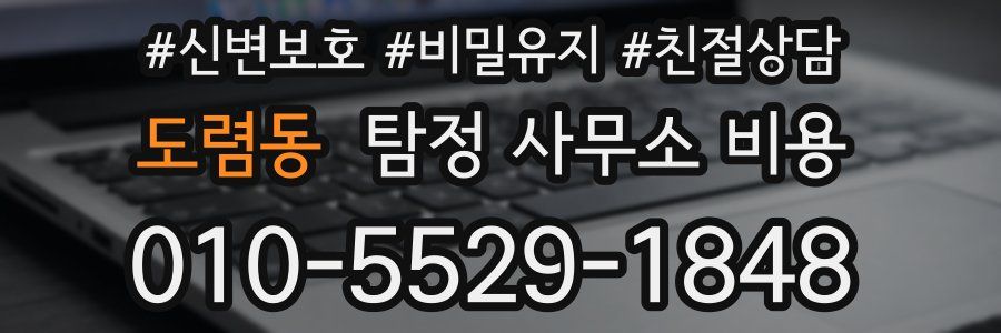 도렴동 탐정 사무소 비용
