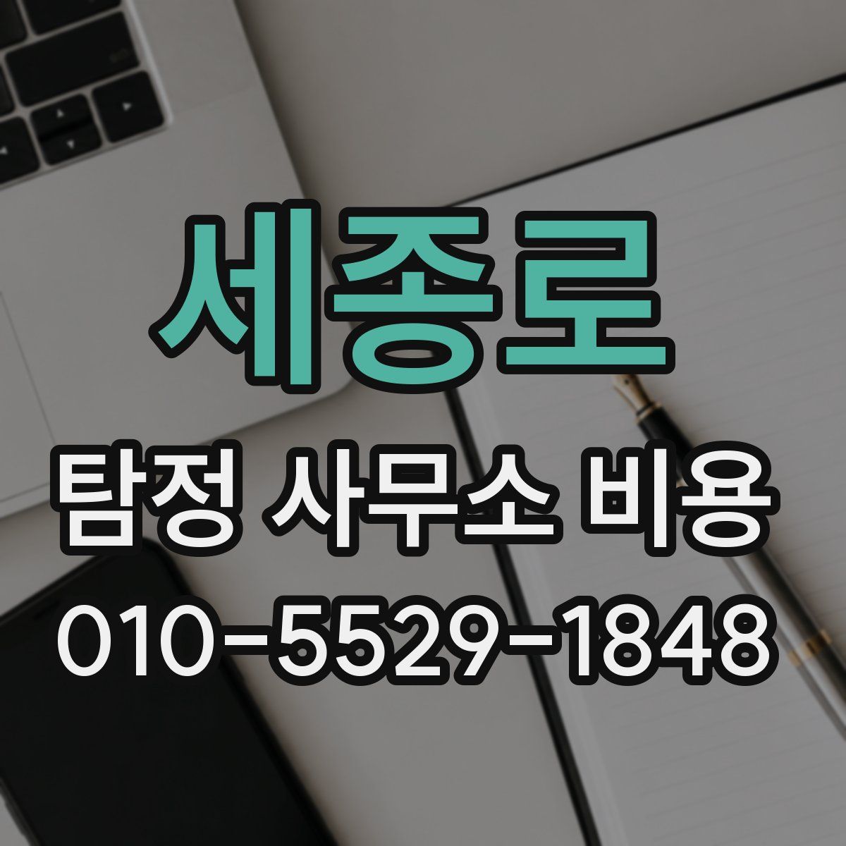 세종로 탐정 사무소 비용