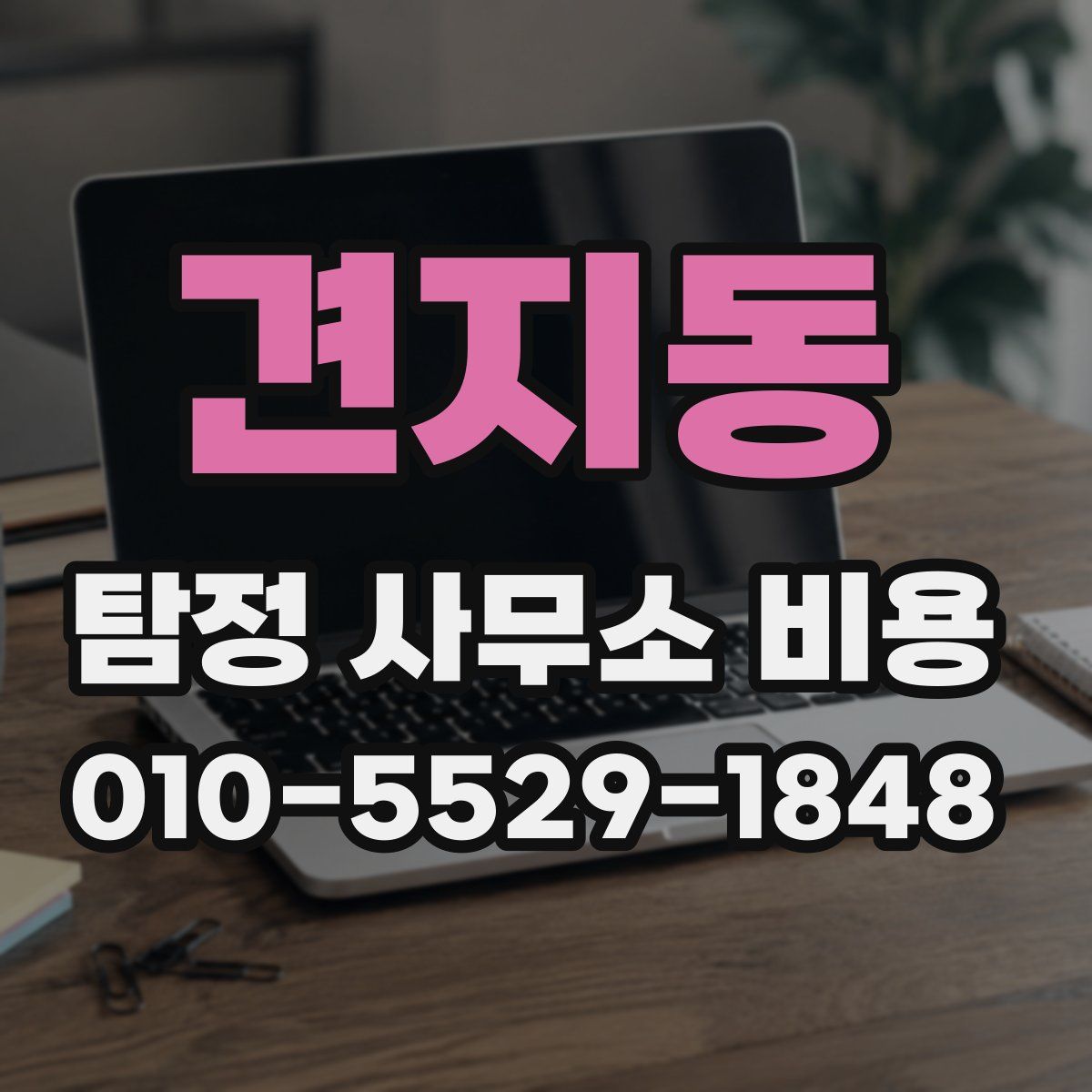 견지동 탐정 사무소 비용