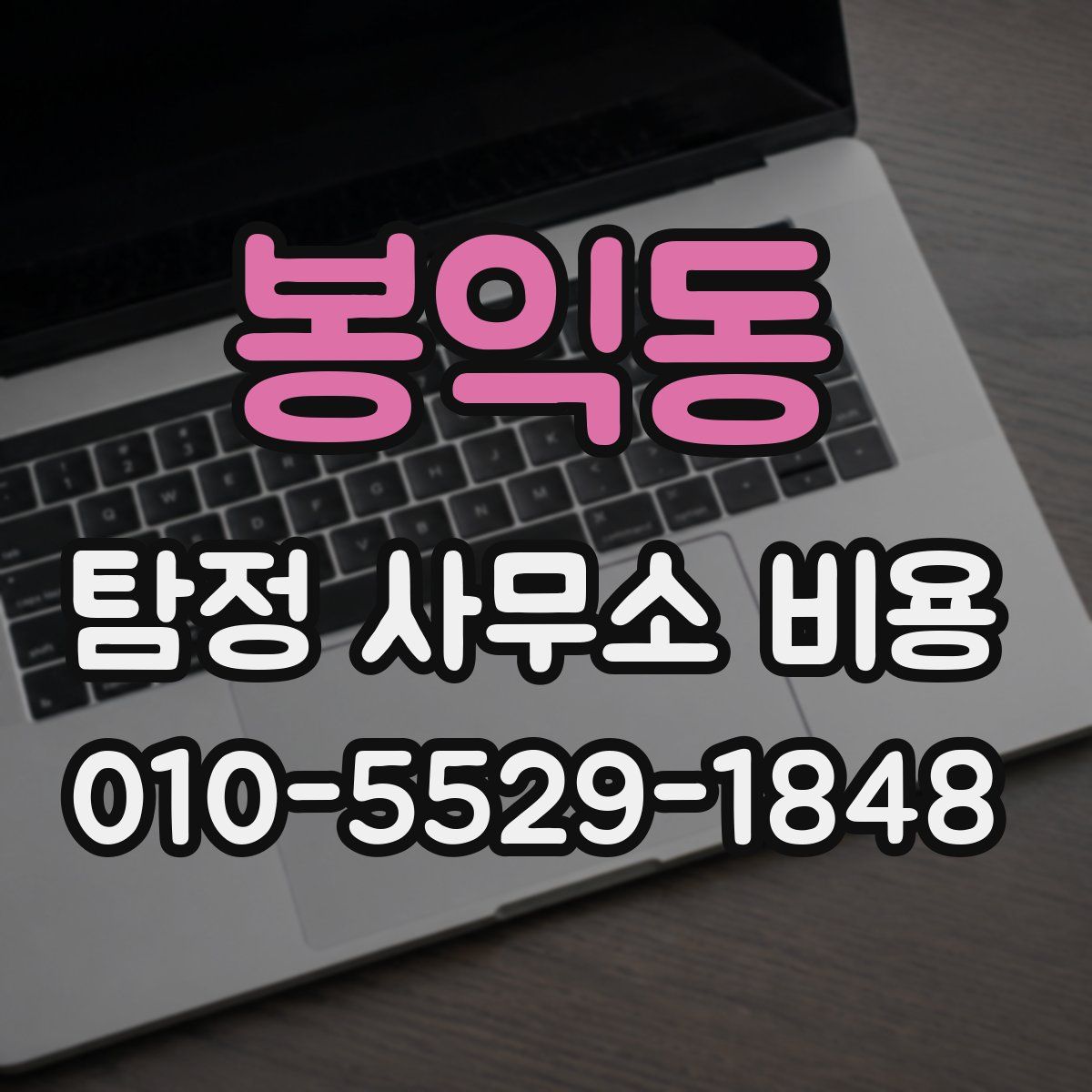 봉익동 탐정 사무소 비용