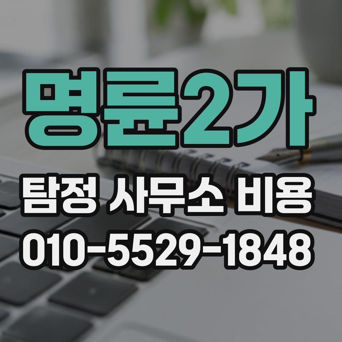명륜2가 탐정 사무소 비용