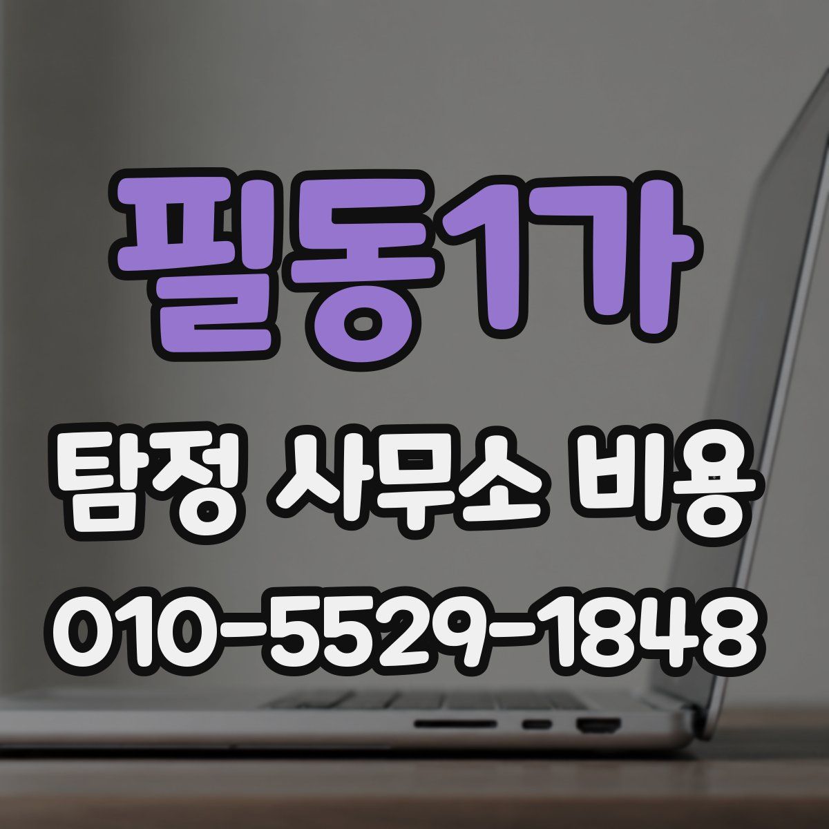 필동1가 탐정 사무소 비용