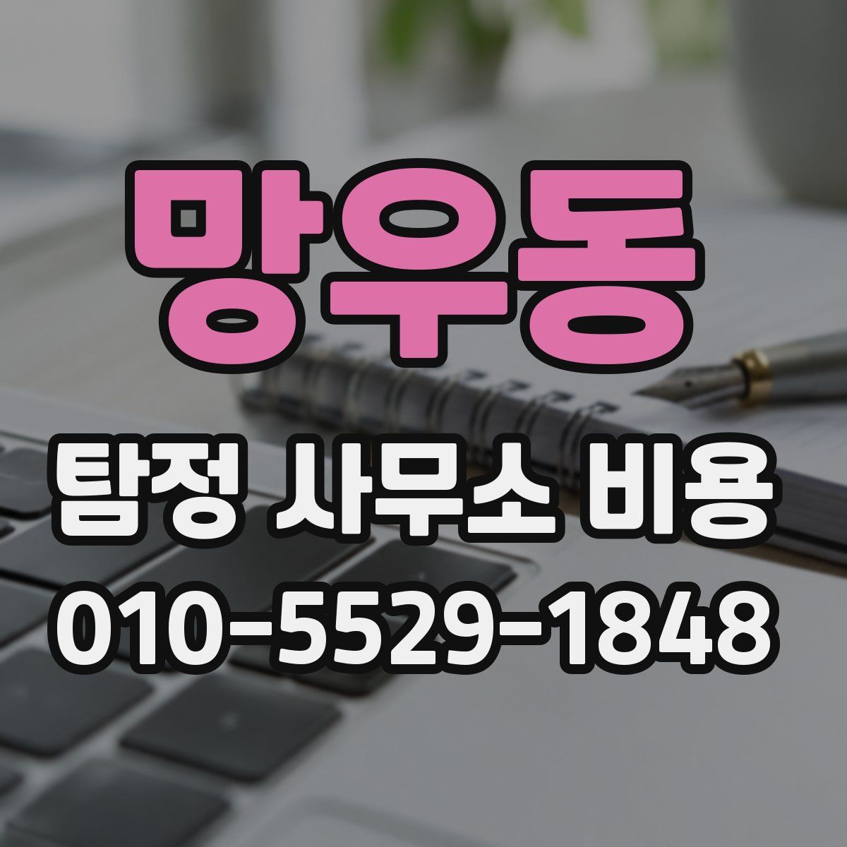 망우동 탐정 사무소 비용