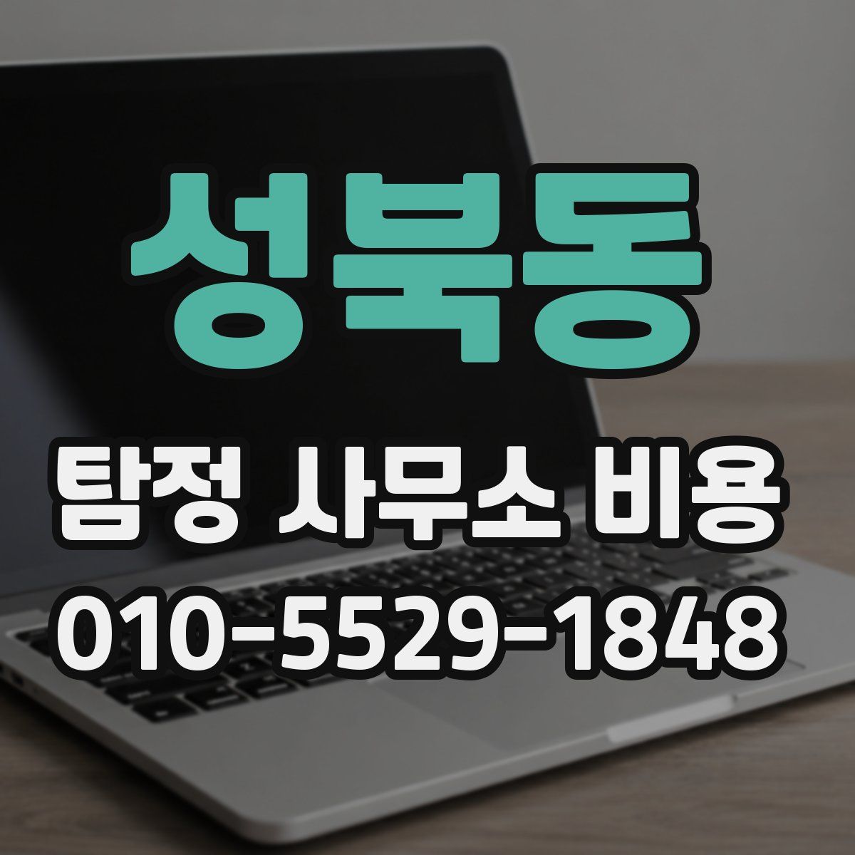 성북동 탐정 사무소 비용