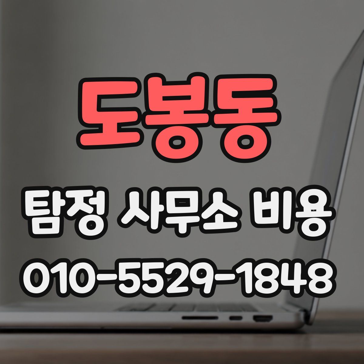 도봉동 탐정 사무소 비용