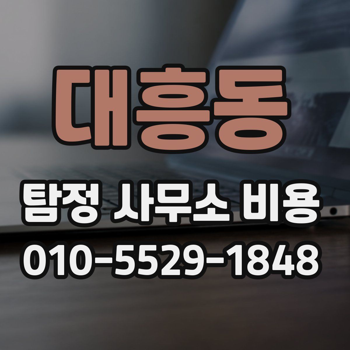 대흥동 탐정 사무소 비용
