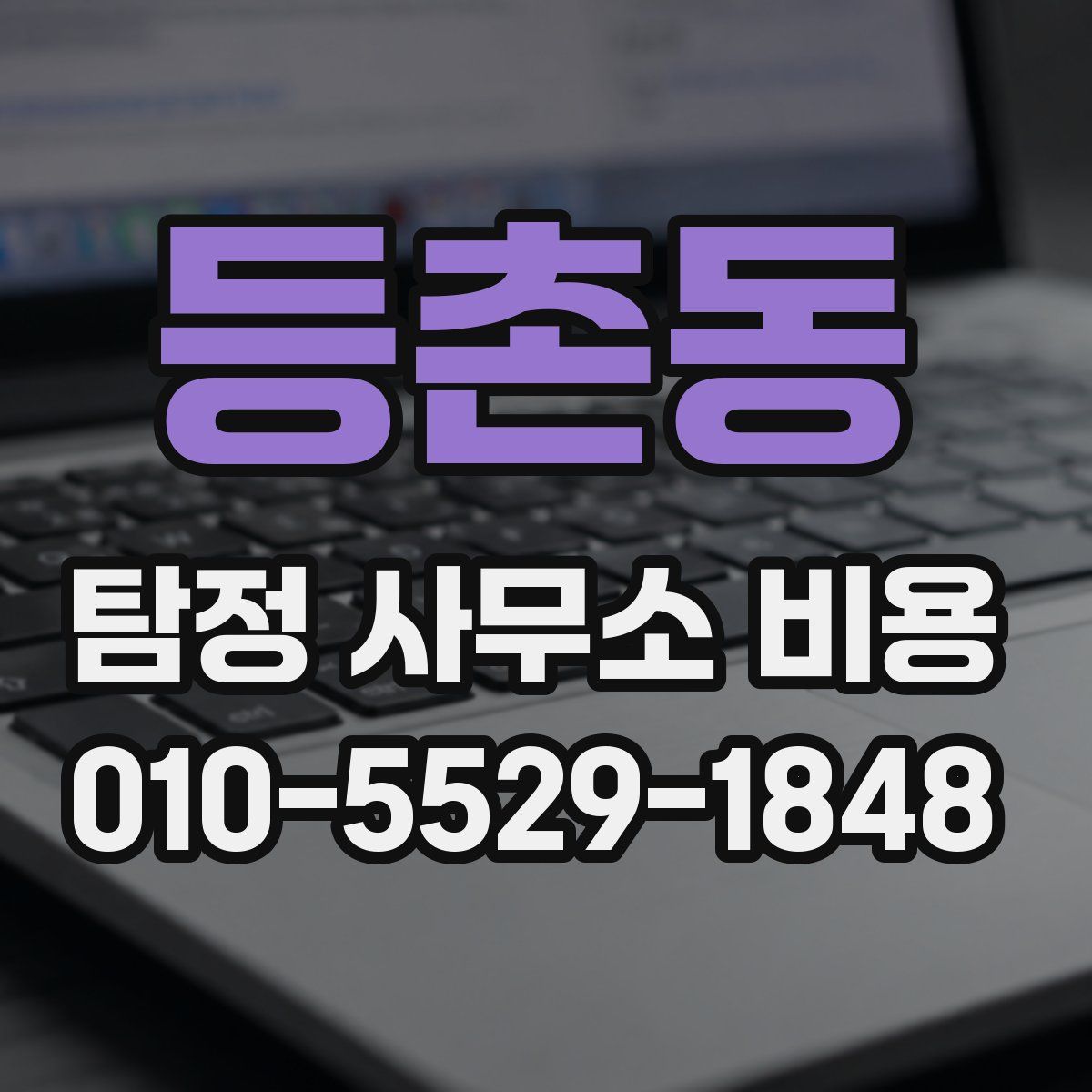 등촌동 탐정 사무소 비용