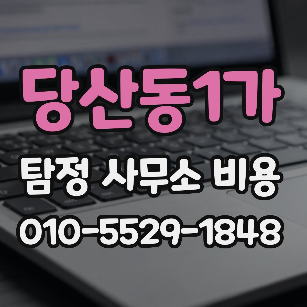 당산동1가 탐정 사무소 비용