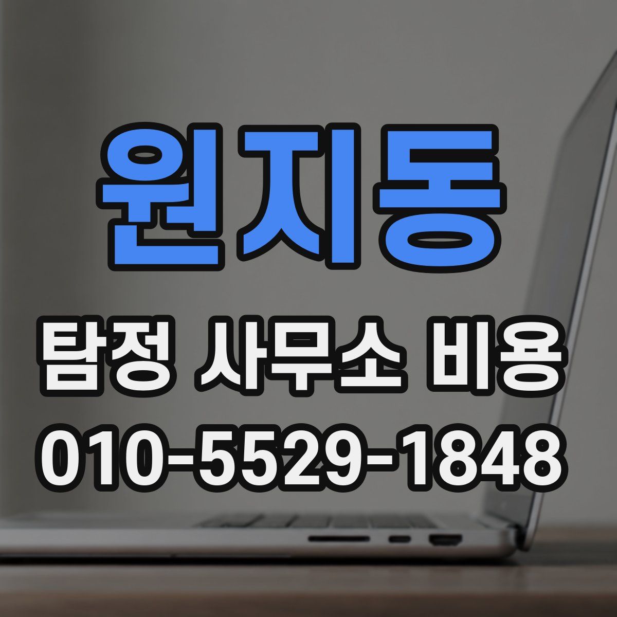 원지동 탐정 사무소 비용