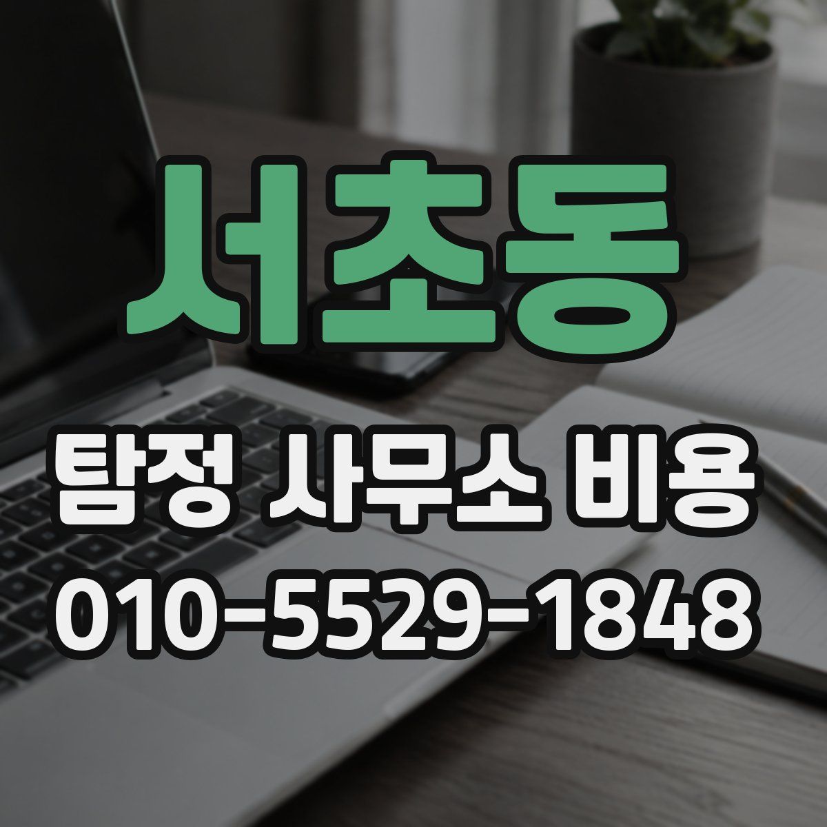 서초동 탐정 사무소 비용