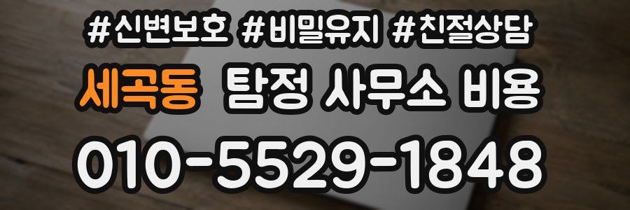 세곡동 탐정 사무소 비용