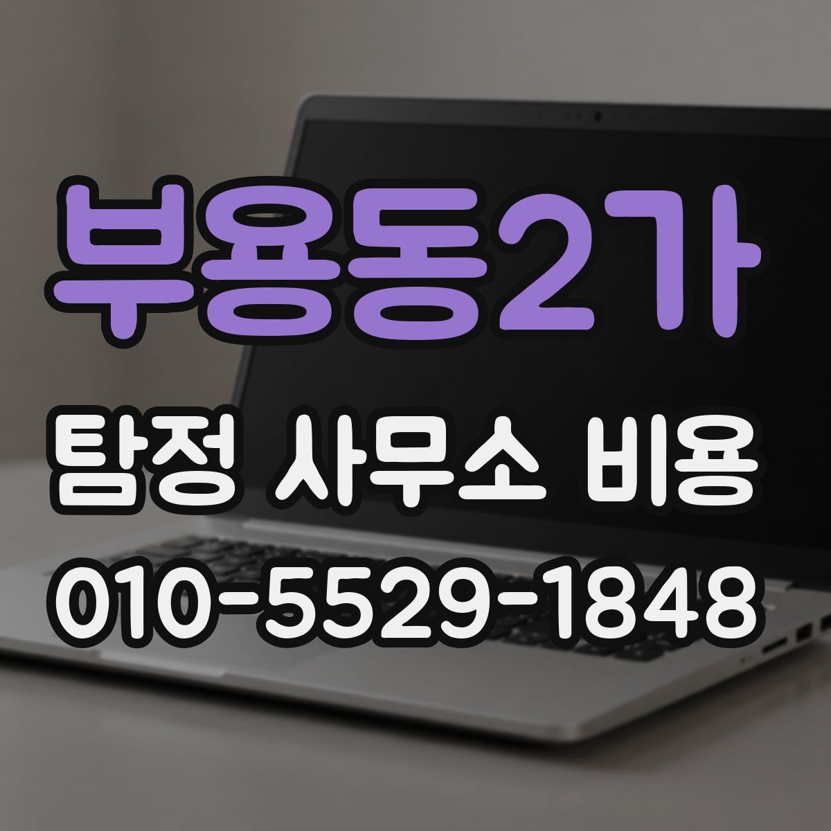 부용동2가 탐정 사무소 비용