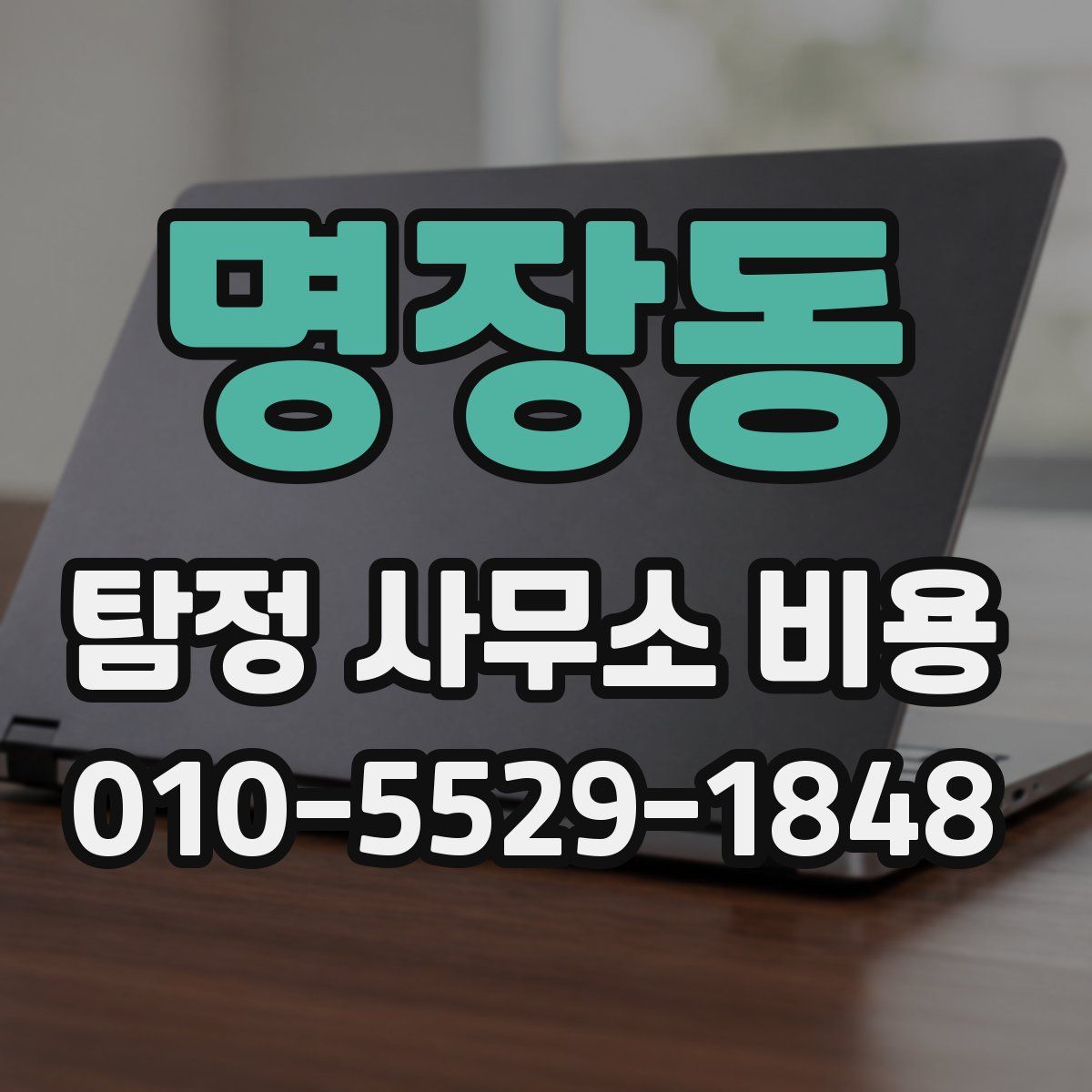 명장동 탐정 사무소 비용