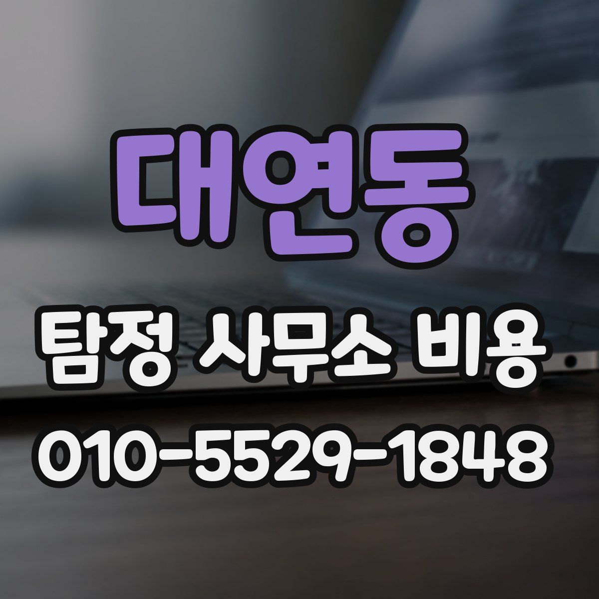 대연동 탐정 사무소 비용