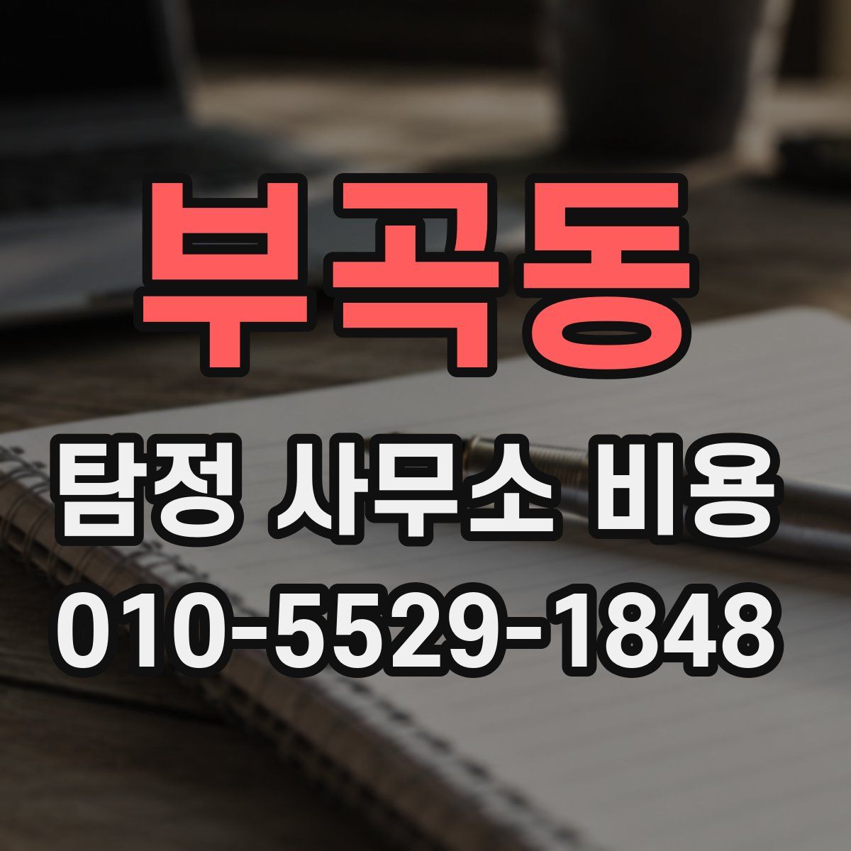 부곡동 탐정 사무소 비용