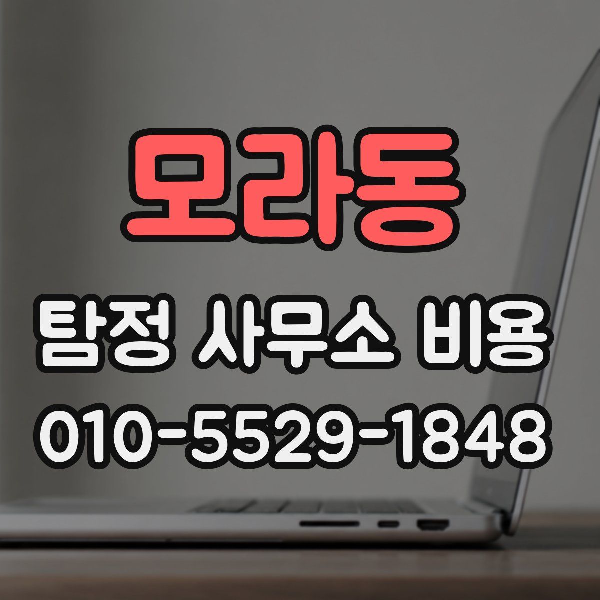 모라동 탐정 사무소 비용