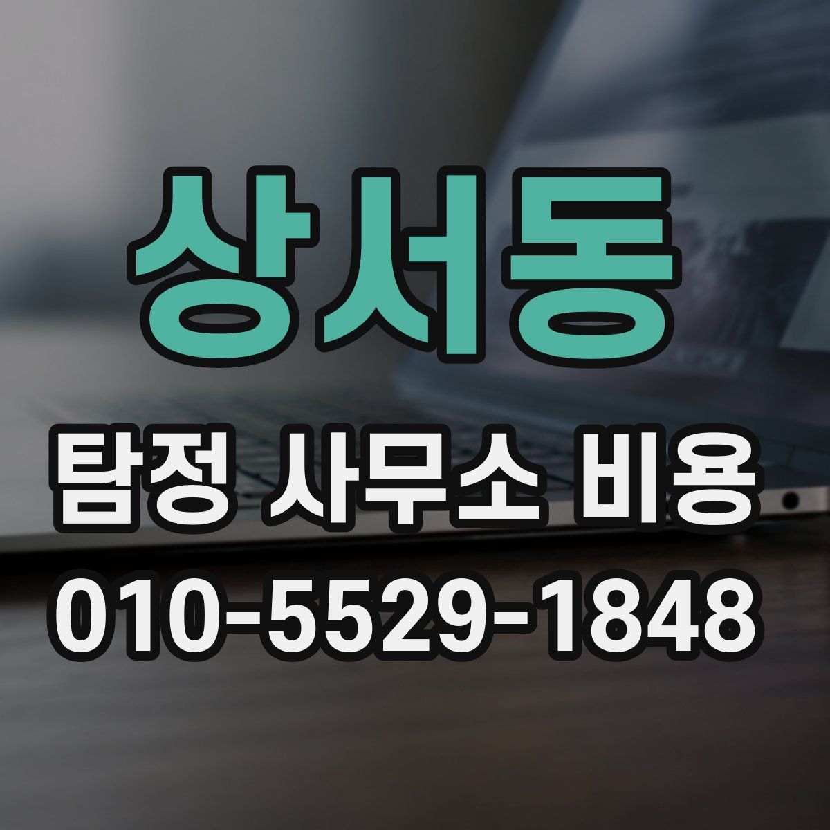 상서동 탐정 사무소 비용
