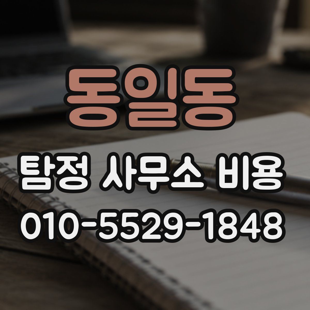 동일동 탐정 사무소 비용
