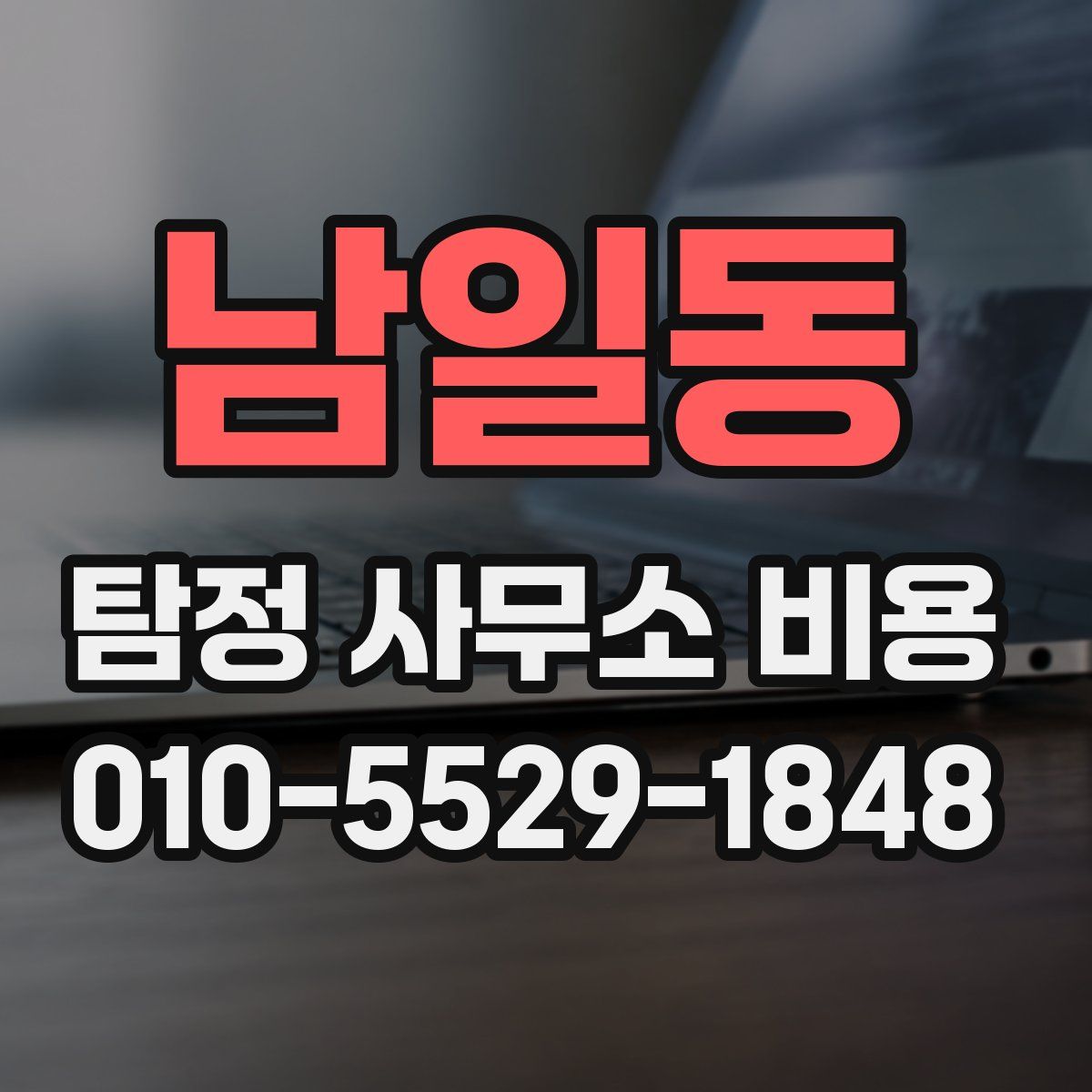 남일동 탐정 사무소 비용