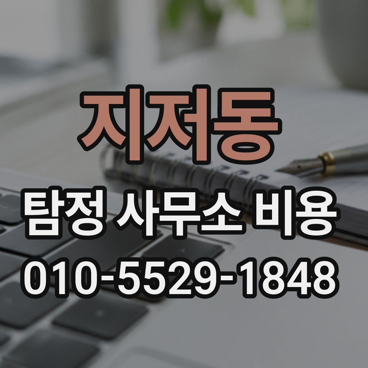 지저동 탐정 사무소 비용