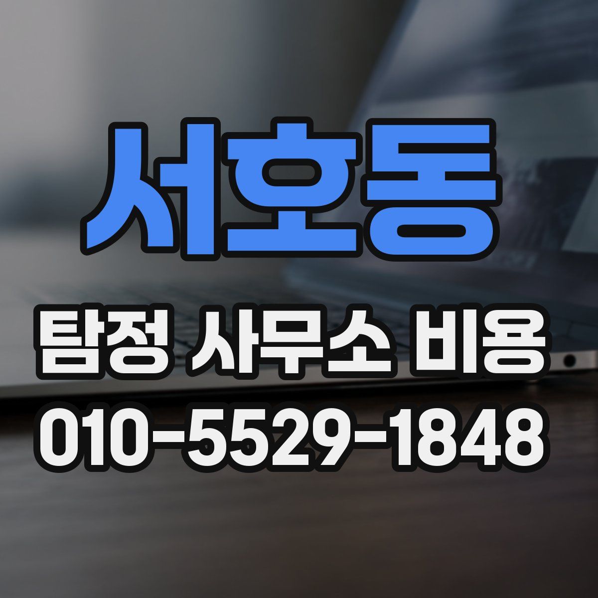 서호동 탐정 사무소 비용