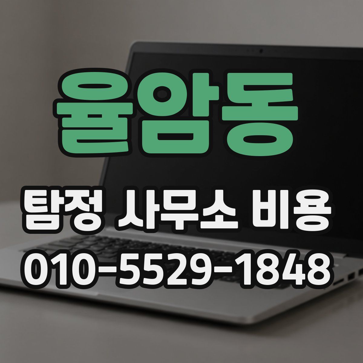 율암동 탐정 사무소 비용