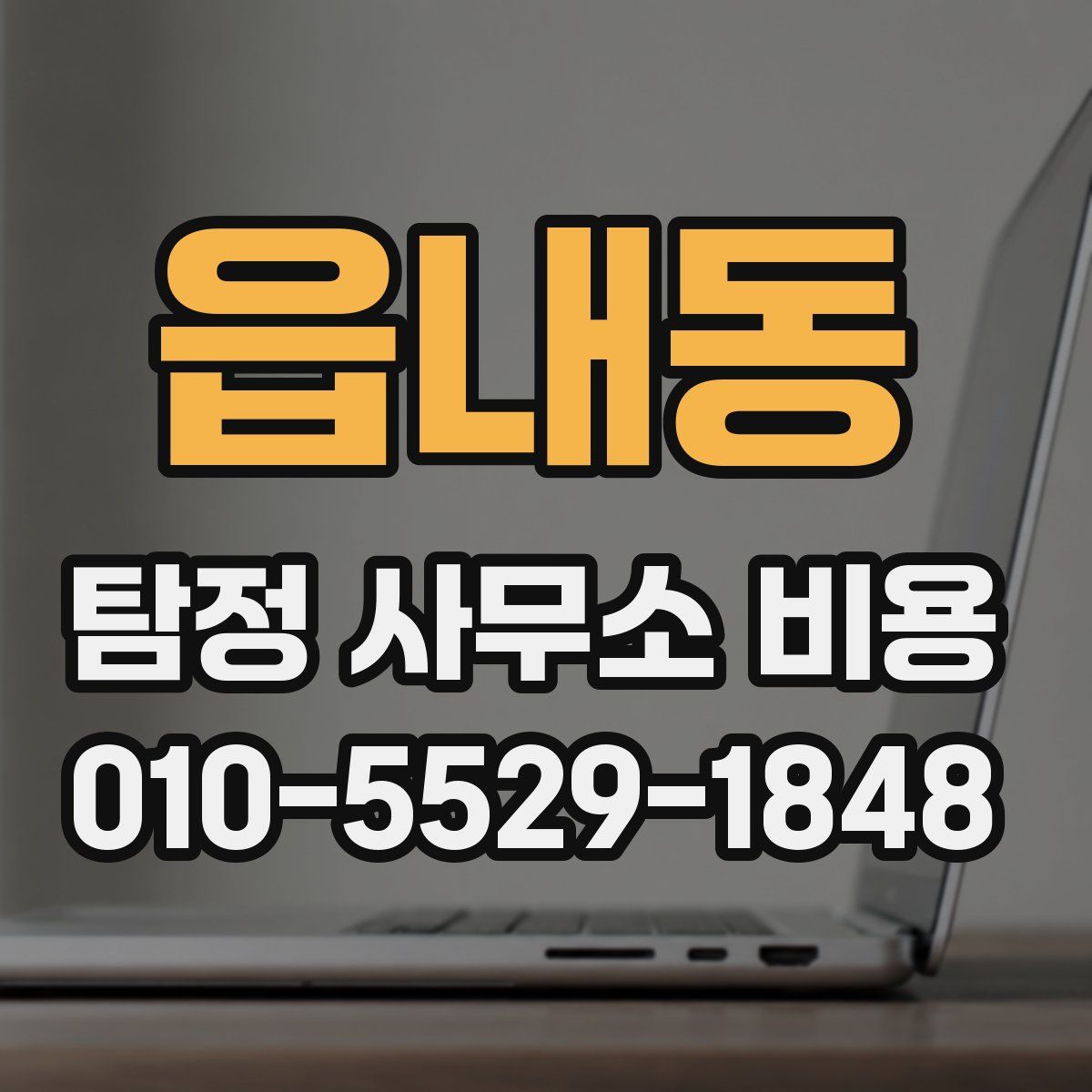 읍내동 탐정 사무소 비용