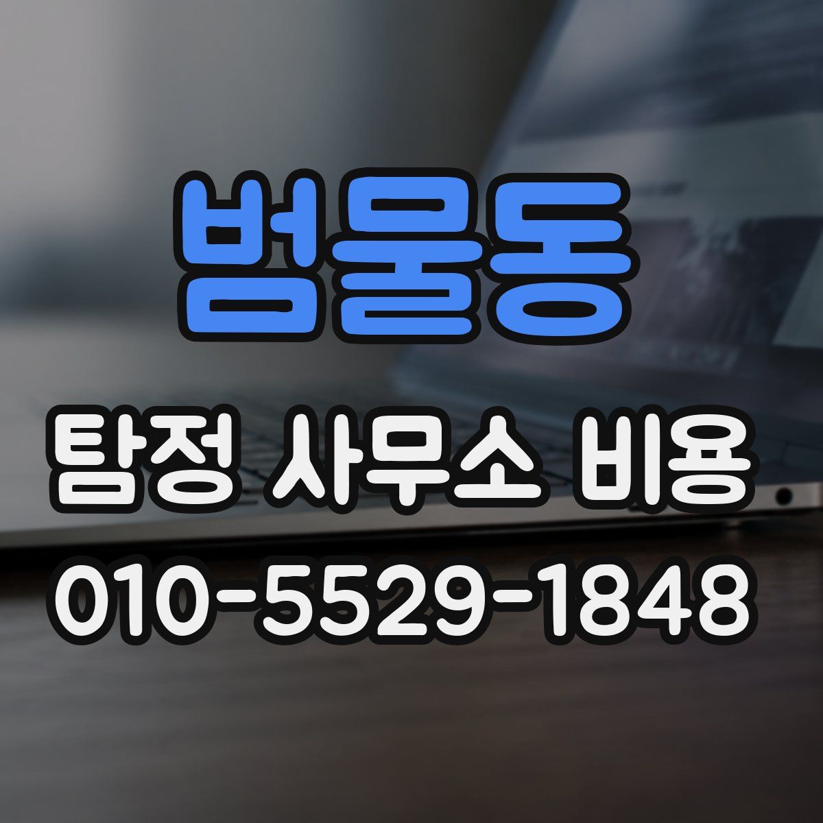 범물동 탐정 사무소 비용