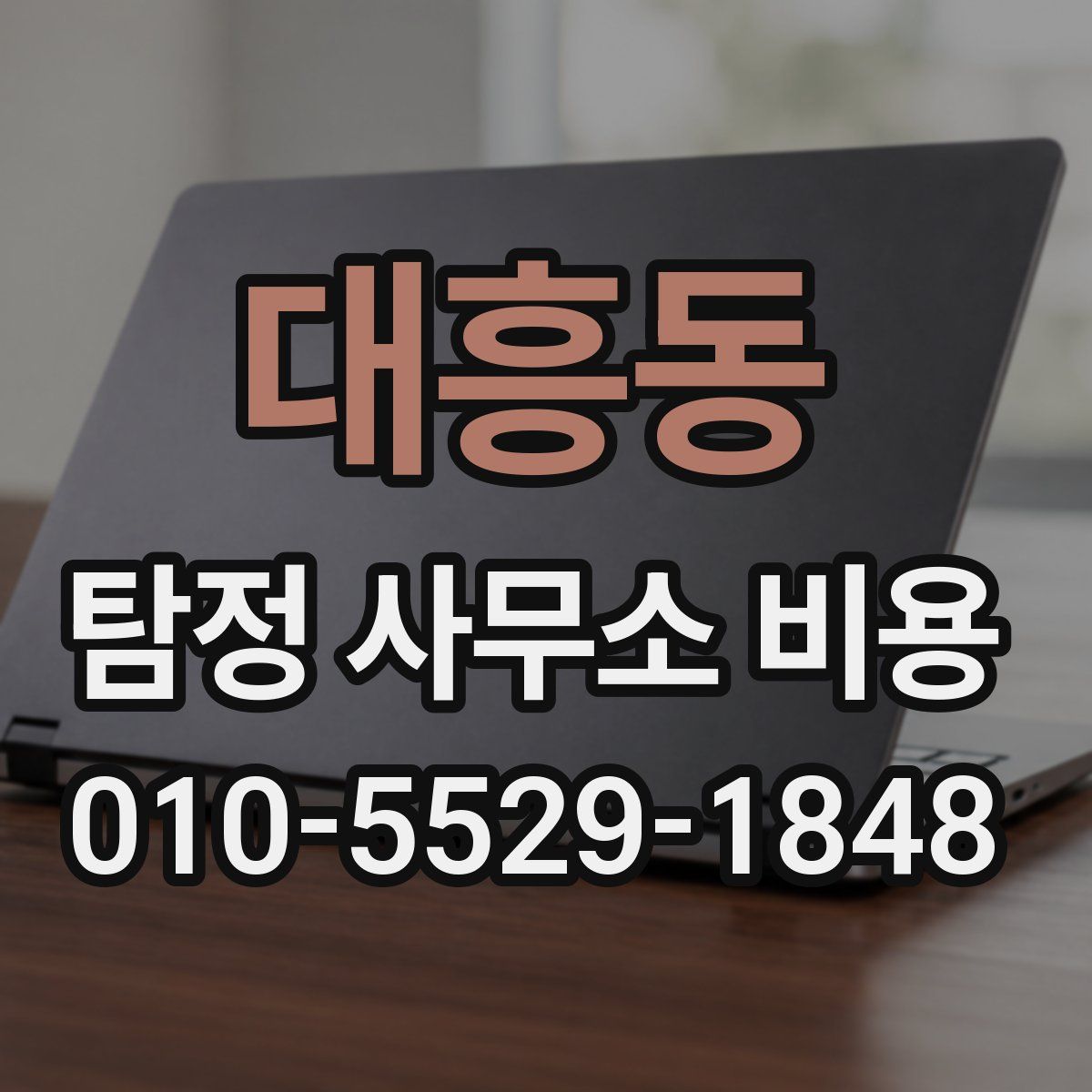 대흥동 탐정 사무소 비용