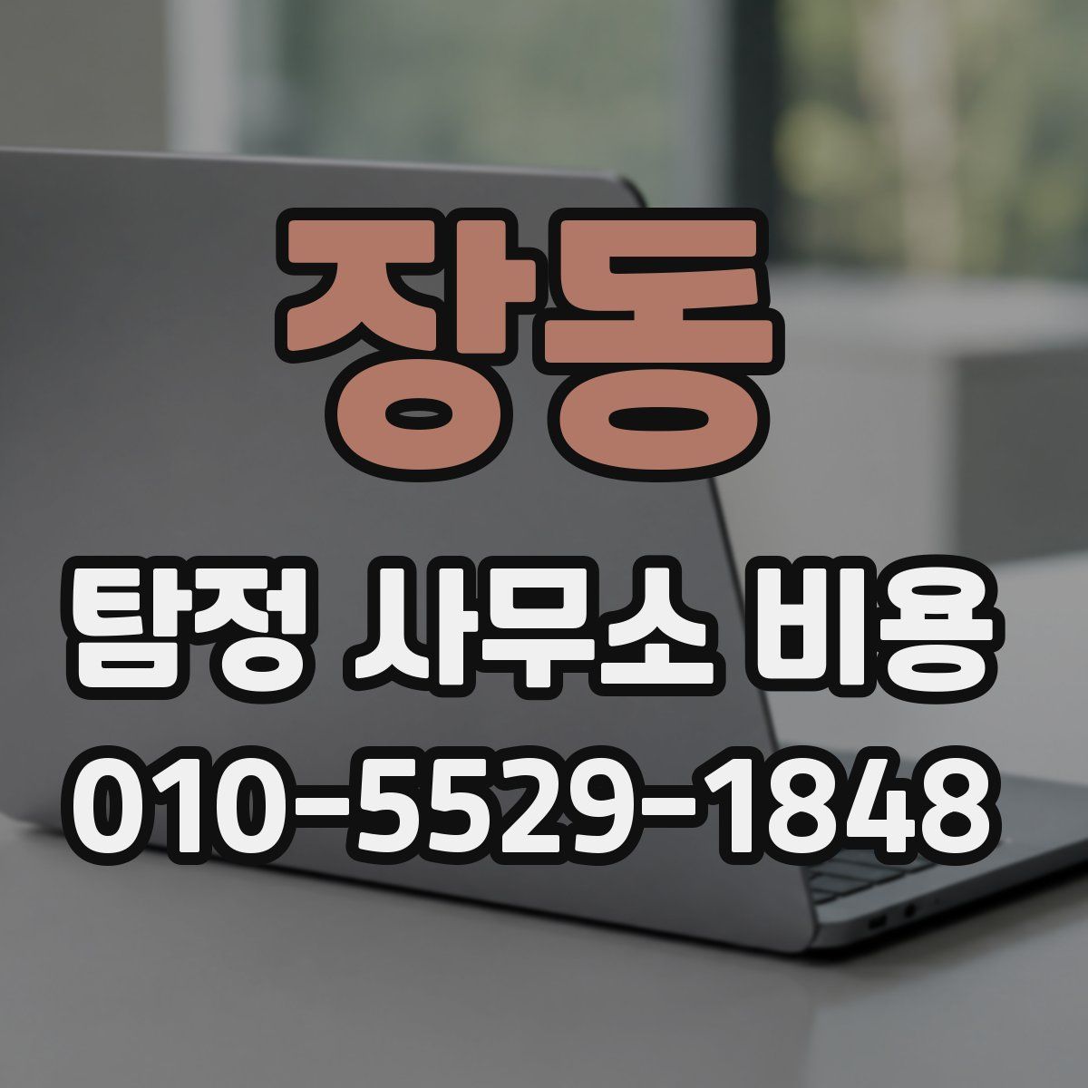 장동 탐정 사무소 비용