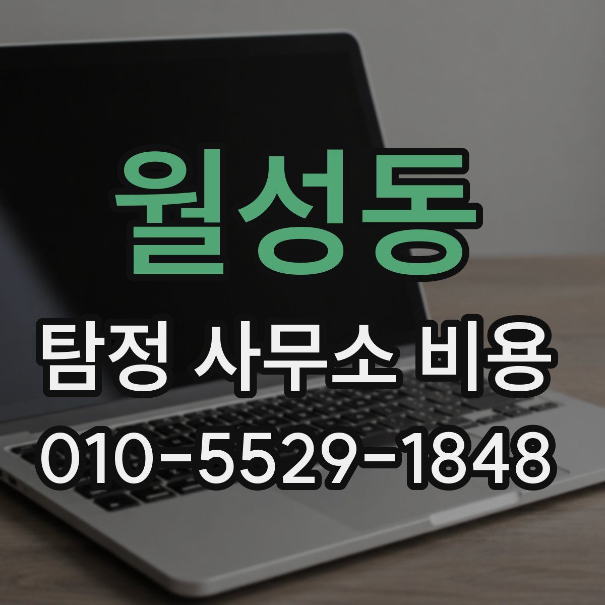 월성동 탐정 사무소 비용
