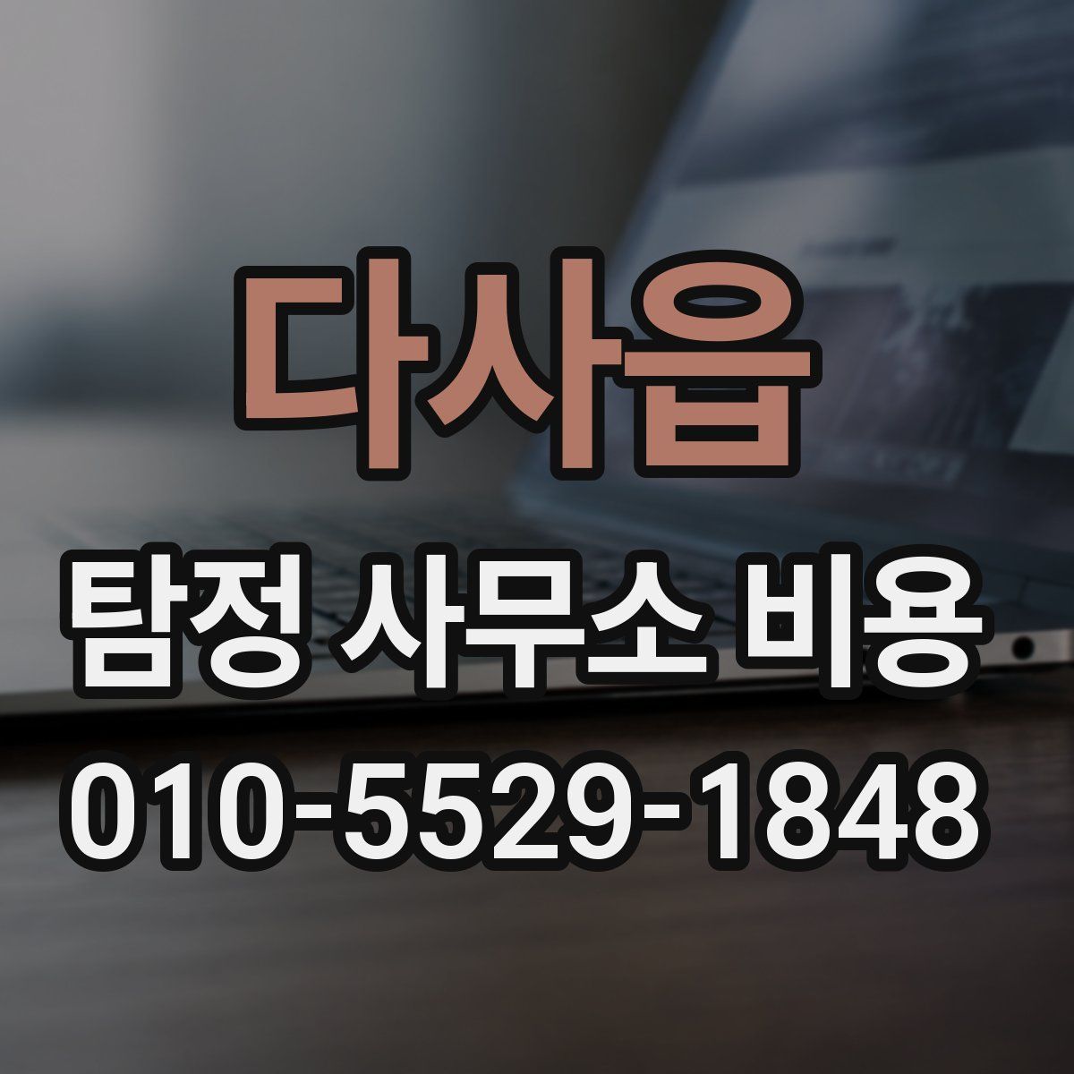 다사읍 탐정 사무소 비용