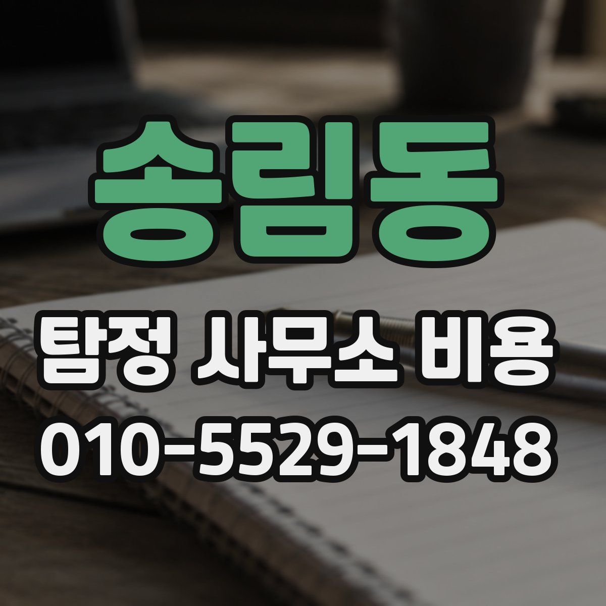 송림동 탐정 사무소 비용
