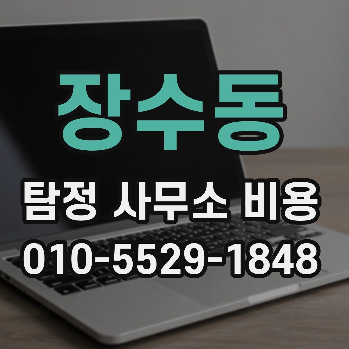 장수동 탐정 사무소 비용