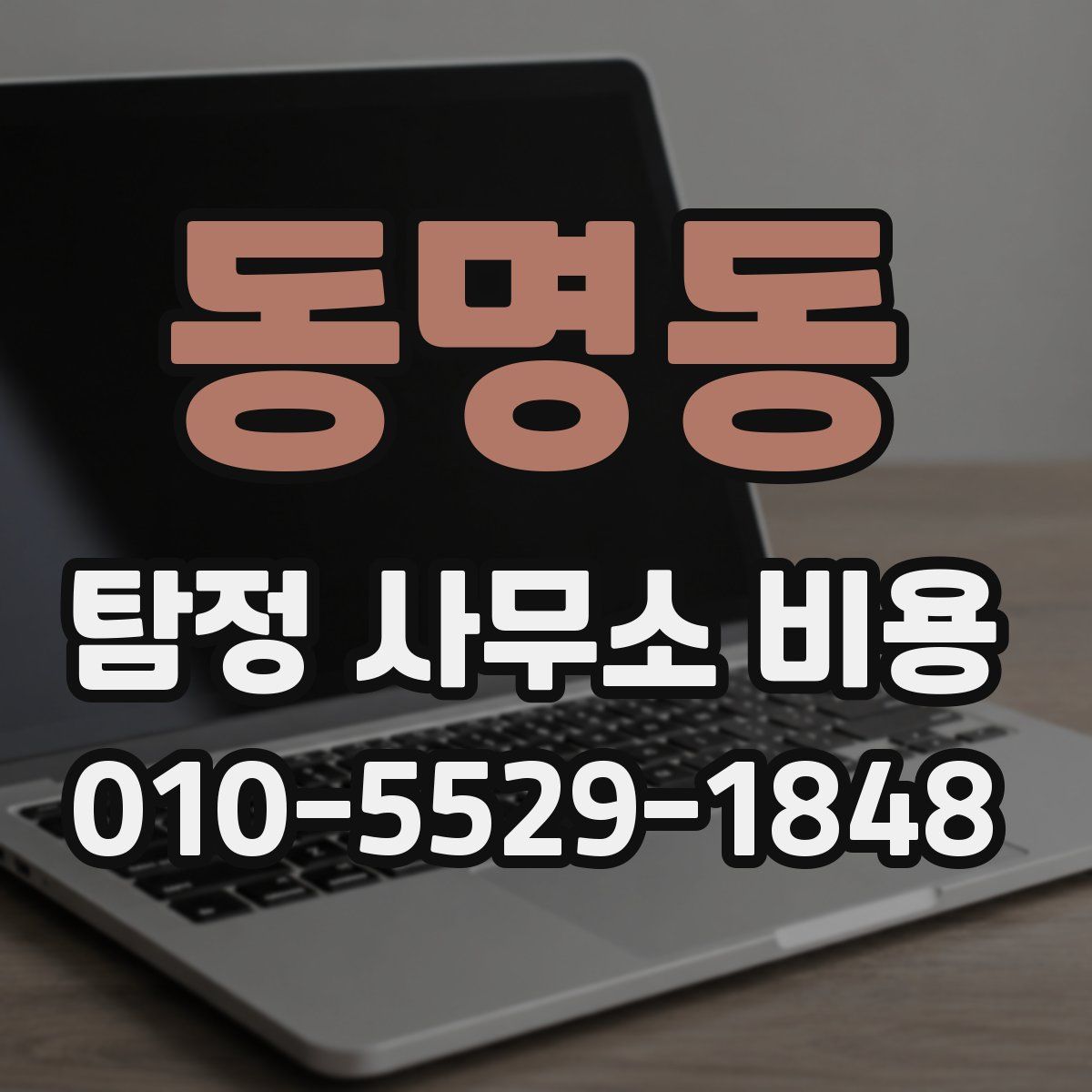 동명동 탐정 사무소 비용