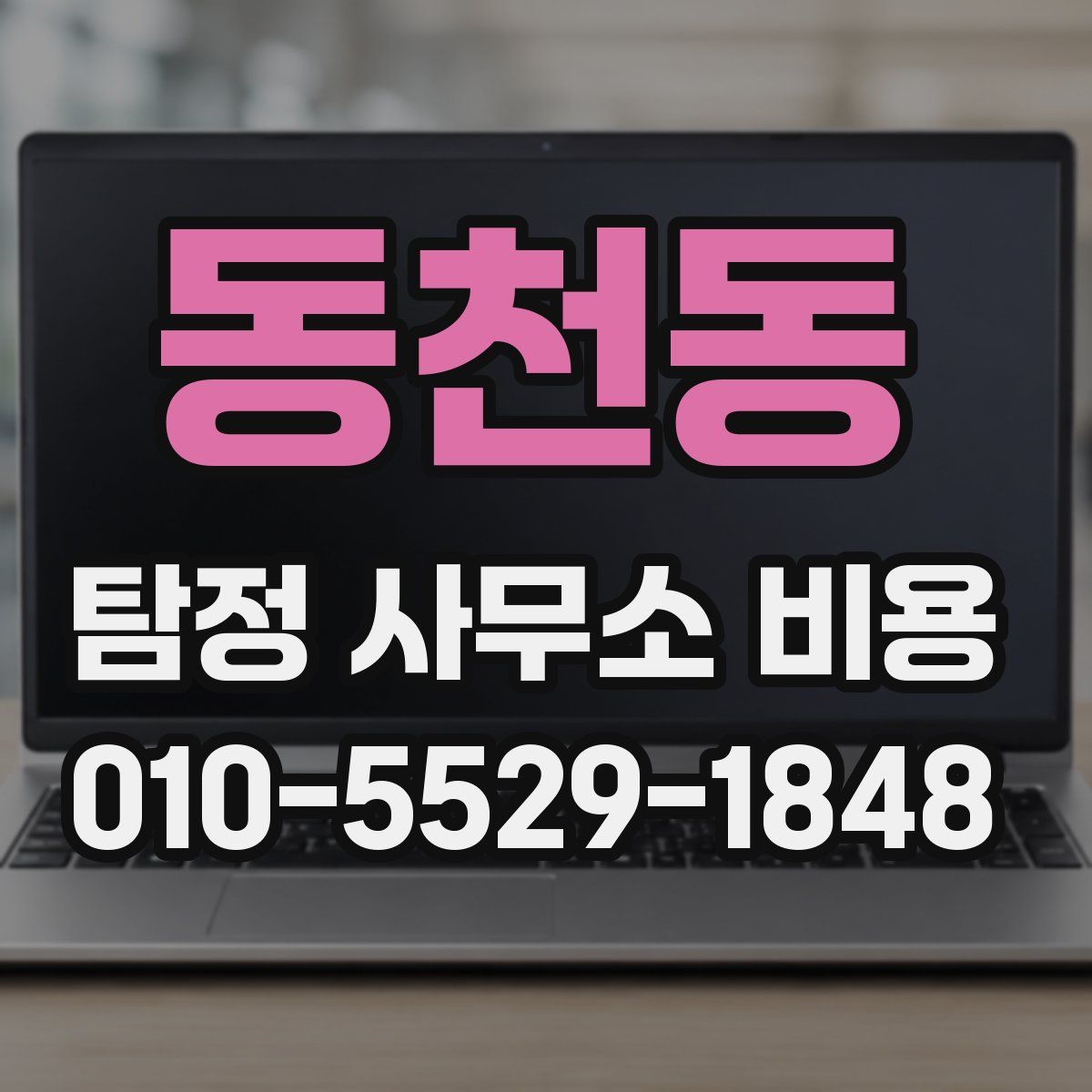 동천동 탐정 사무소 비용