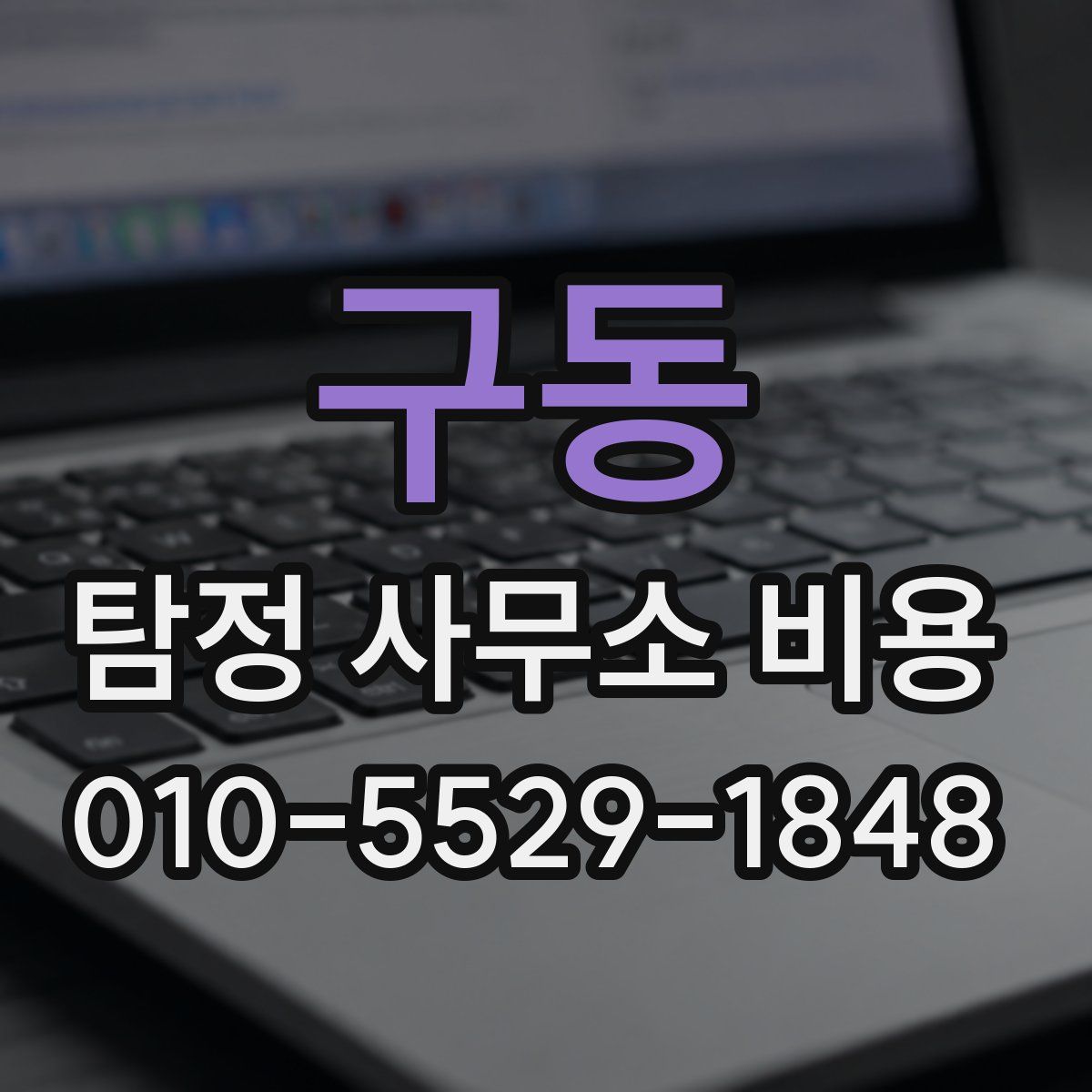 구동 탐정 사무소 비용