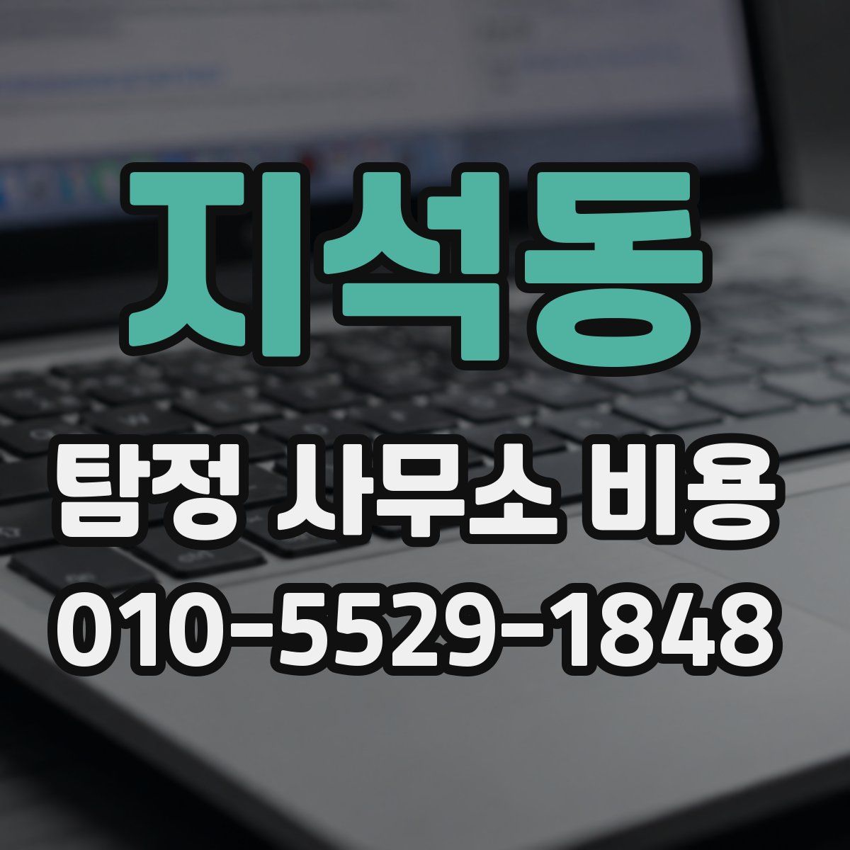 지석동 탐정 사무소 비용