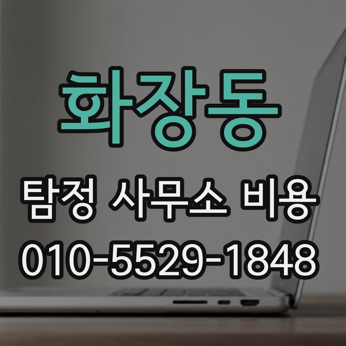 화장동 탐정 사무소 비용