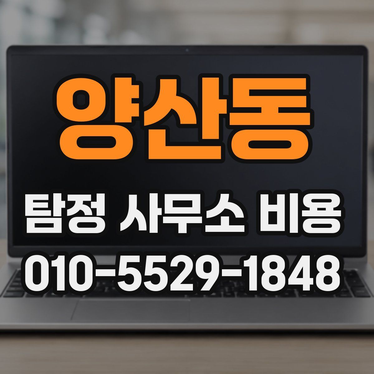 양산동 탐정 사무소 비용
