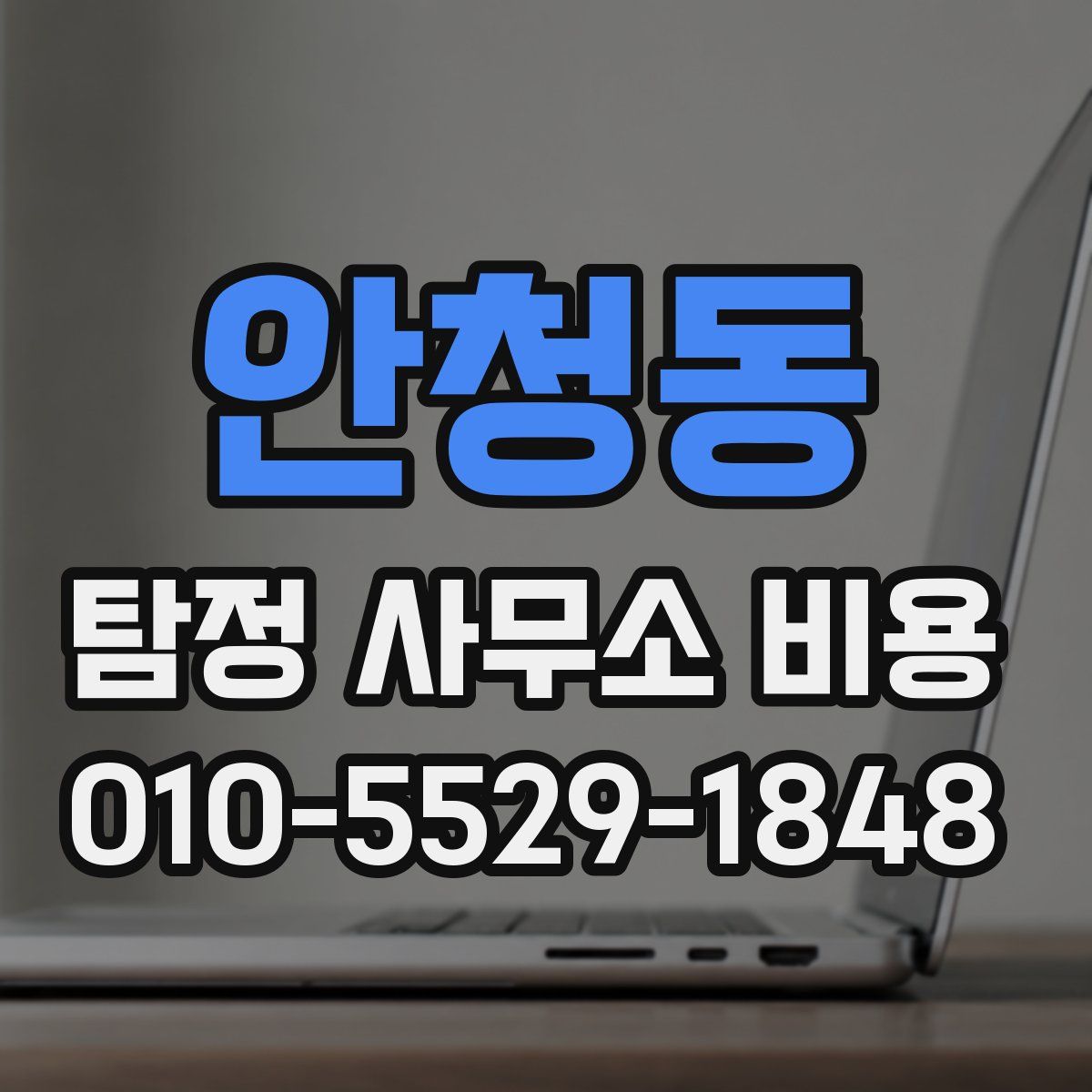 안청동 탐정 사무소 비용
