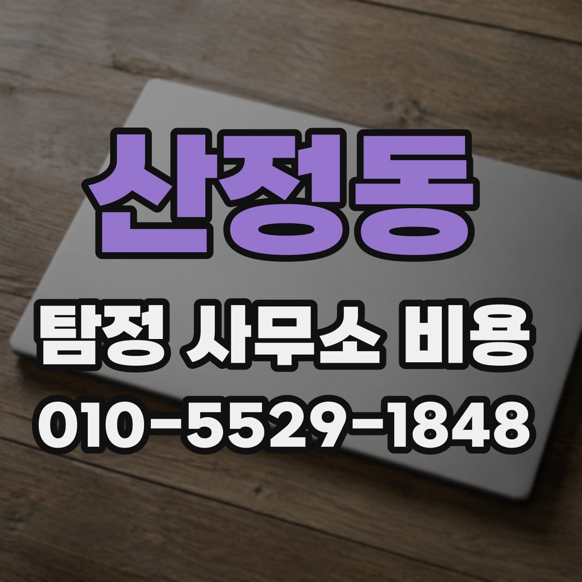 산정동 탐정 사무소 비용