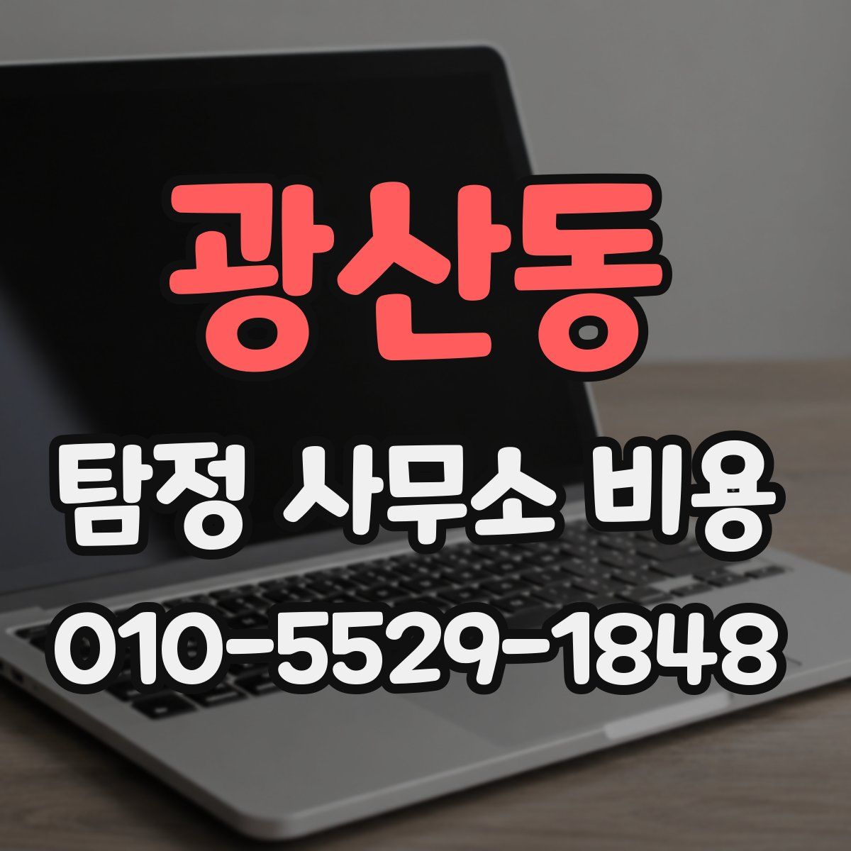 광산동 탐정 사무소 비용