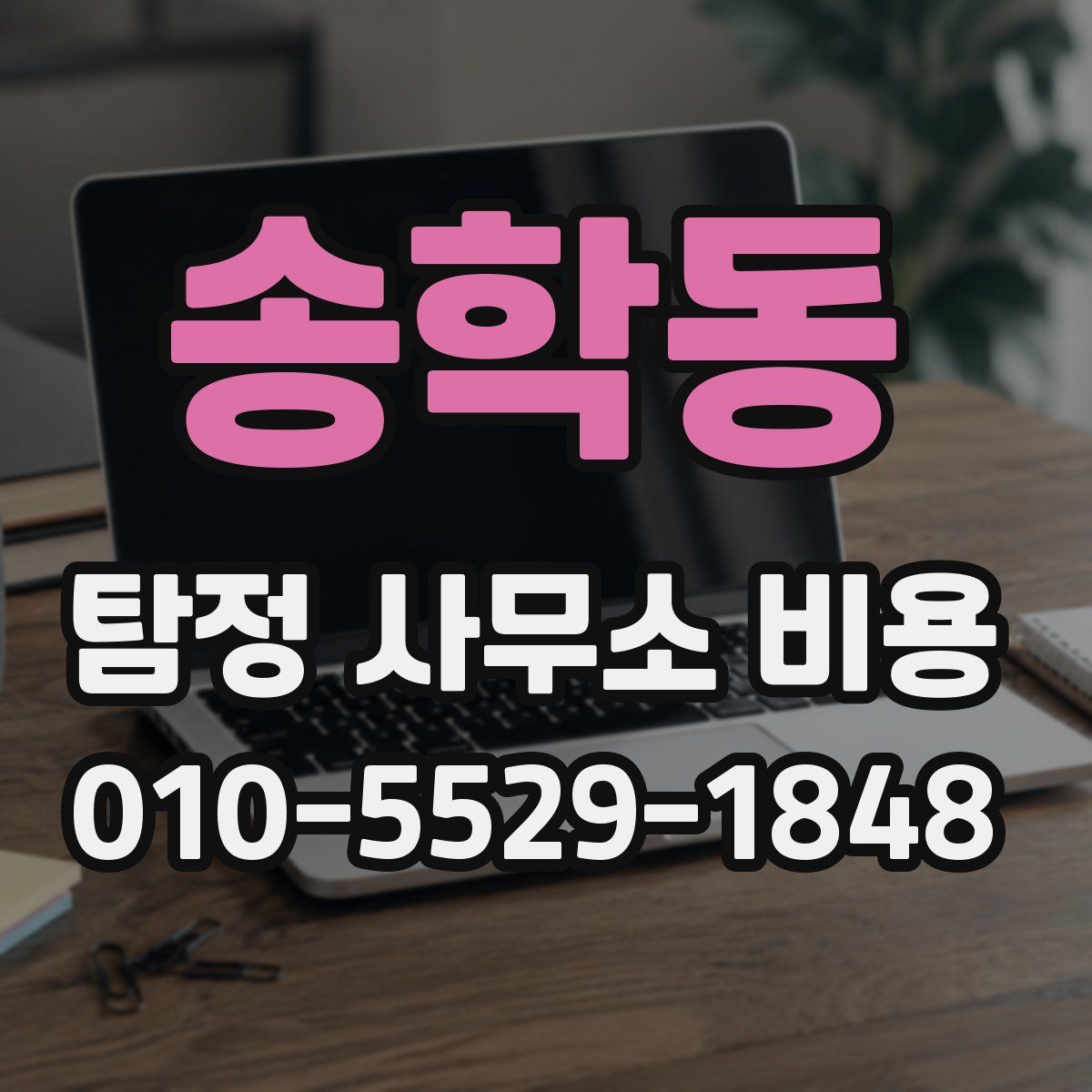 송학동 탐정 사무소 비용