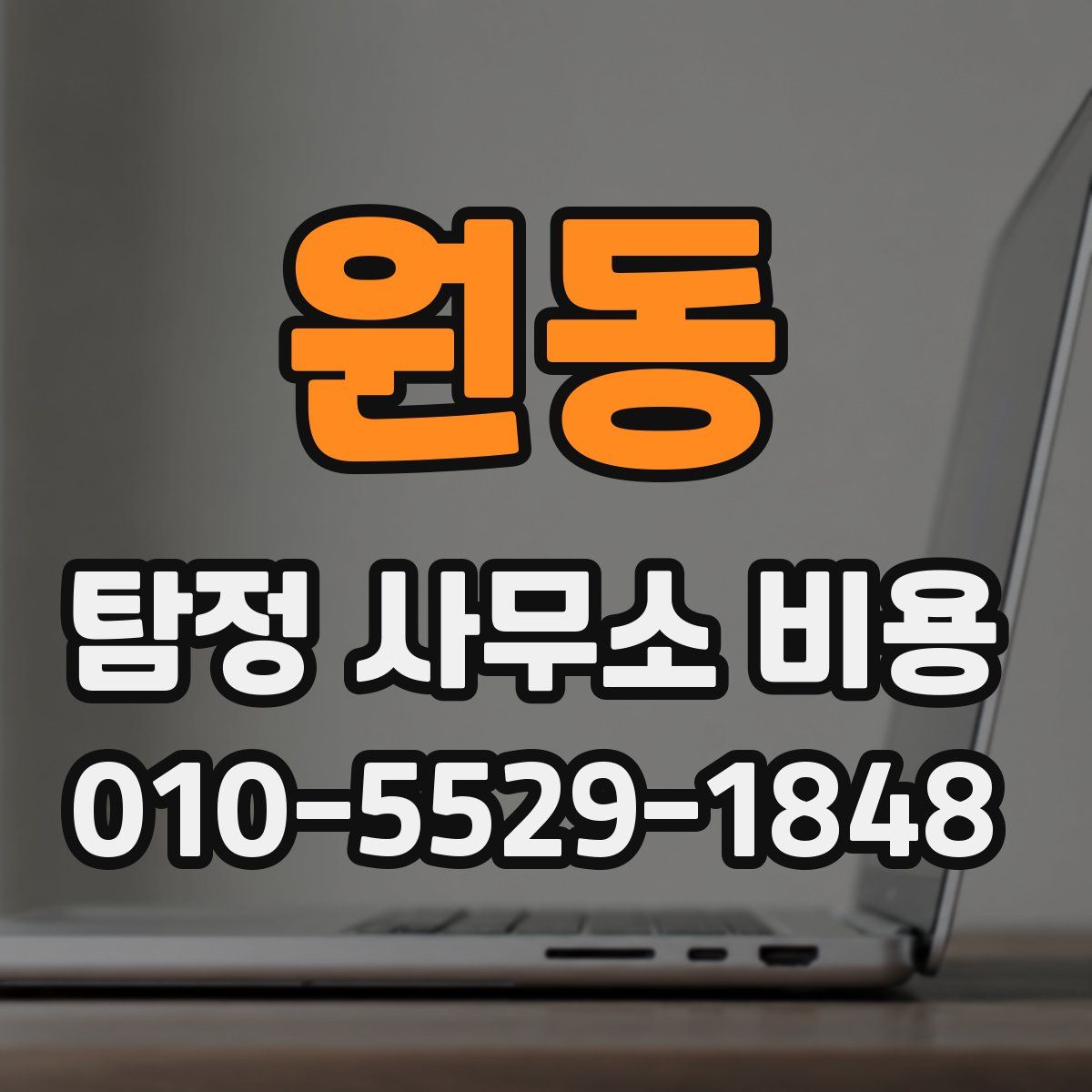 원동 탐정 사무소 비용