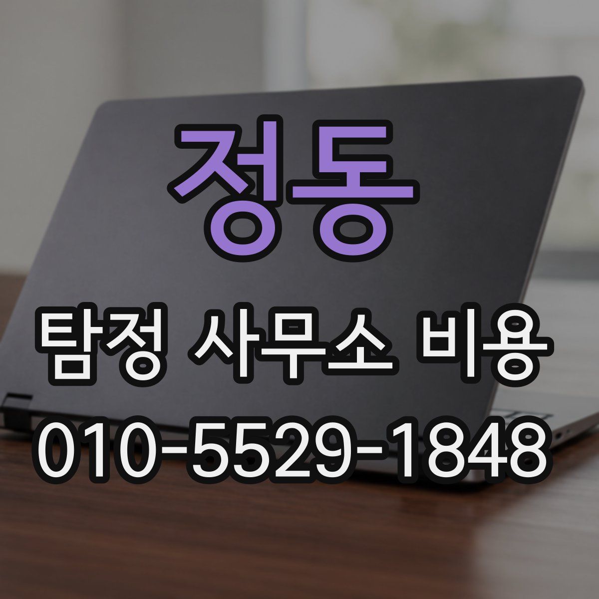 정동 탐정 사무소 비용